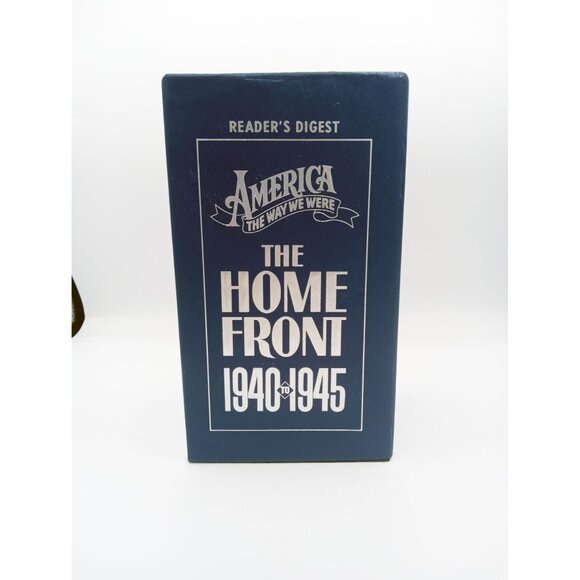 Readers Digest Home Front 1940-1945 VHS Box Set America The Way We Were Vol 1-3 - Picture 4 of 11